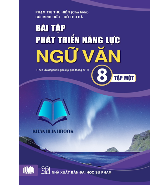 Sách - Combo Bài tập phát triển năng lực Ngữ Văn 8 - tập 1 + 2 ( cánh diều )