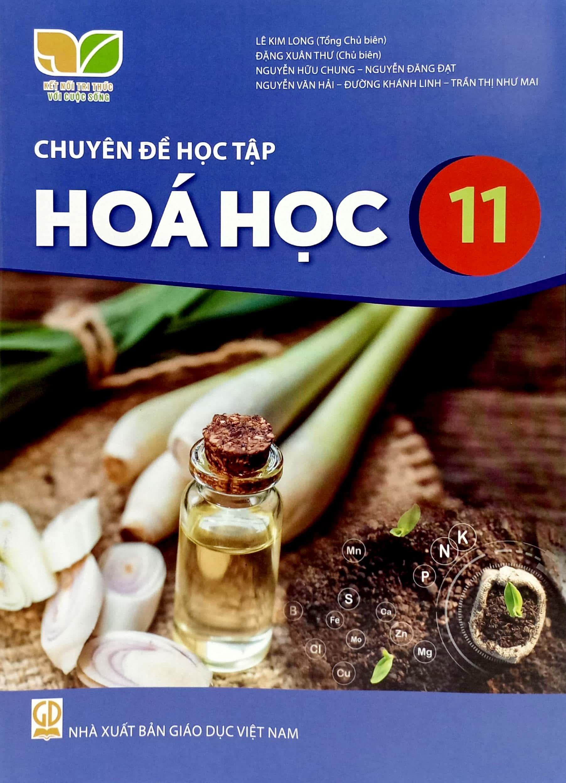 Sách Giáo Khoa Chuyên Đề Học Tập Hóa Học 11 (Kết Nối Tri Thức) (Chuẩn)