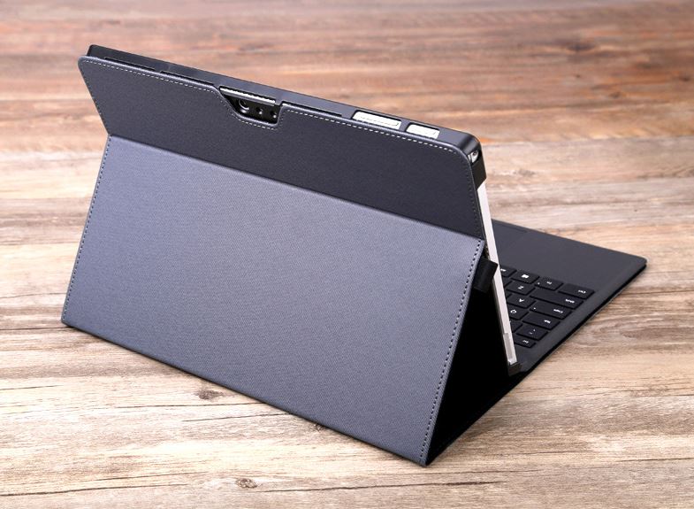 Combo Bao da+túi đựng phụ kiện dành cho Surface Pro 4,5,6,7,7Plus và Go- Hàng nhập khẩu