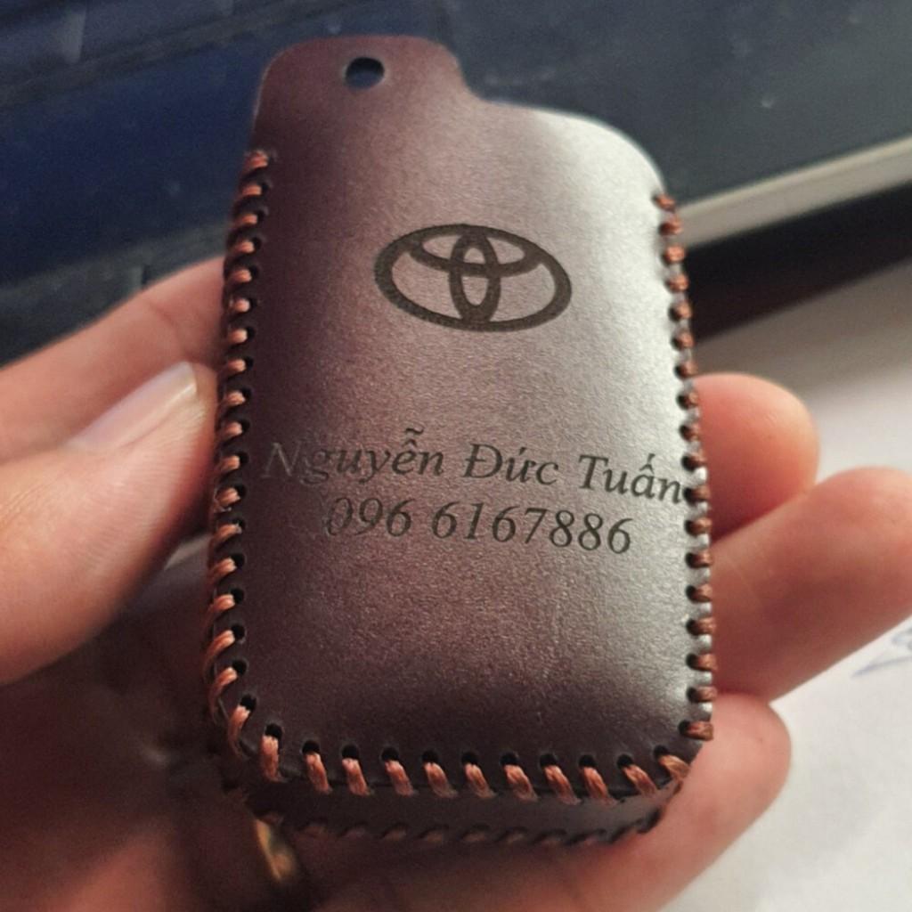 Bao Da Chìa Khóa dành cho xe ô tô TOYOTA D a Thật