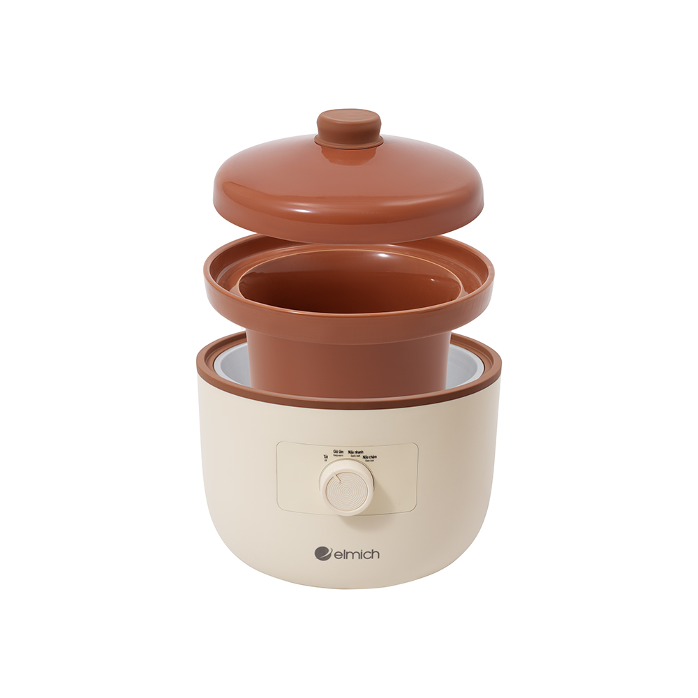 Nồi nấu chậm 2.5L Elmich SCE0429 - Hàng chính hãng