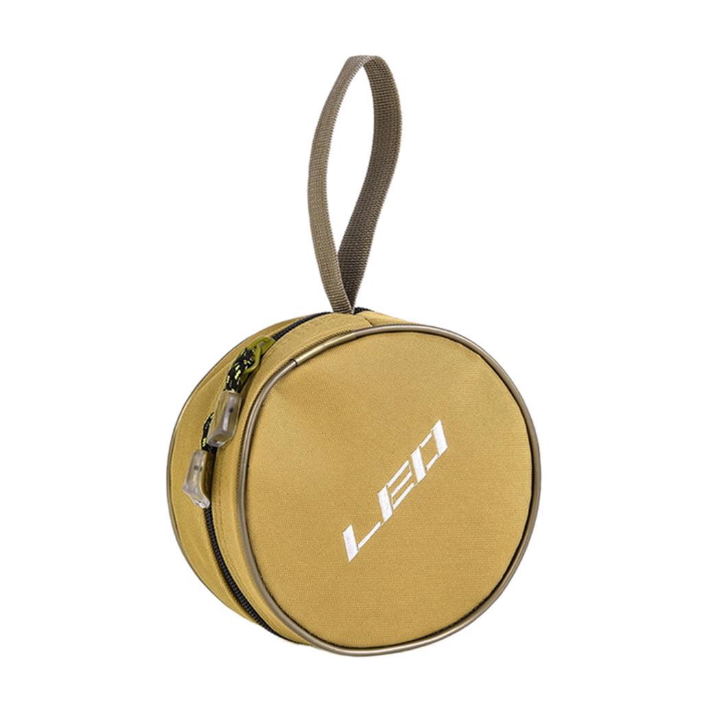 Outdoor Fishing Line Reel Gear Case Bag Carry Storage Case Double Layers