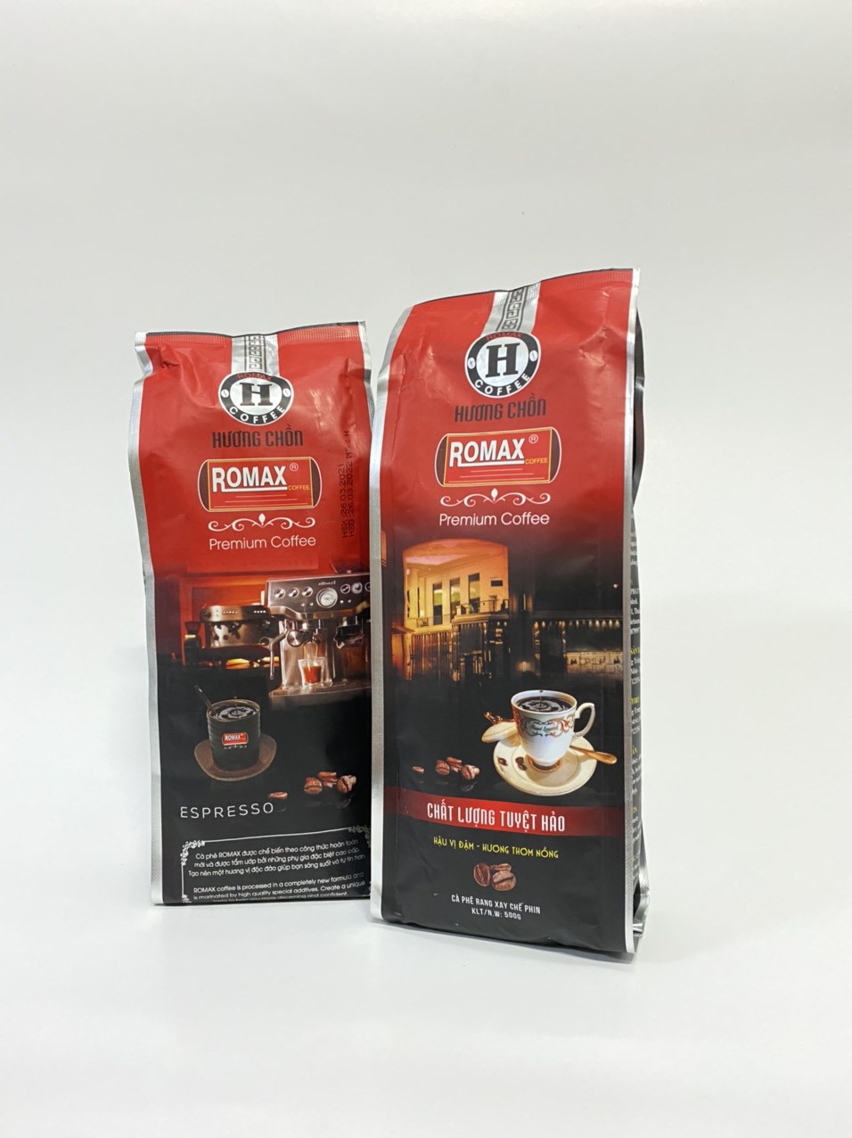 Cà Phê Rang xay ROMAX H Hương Chồn 500gr - Romax Coffee