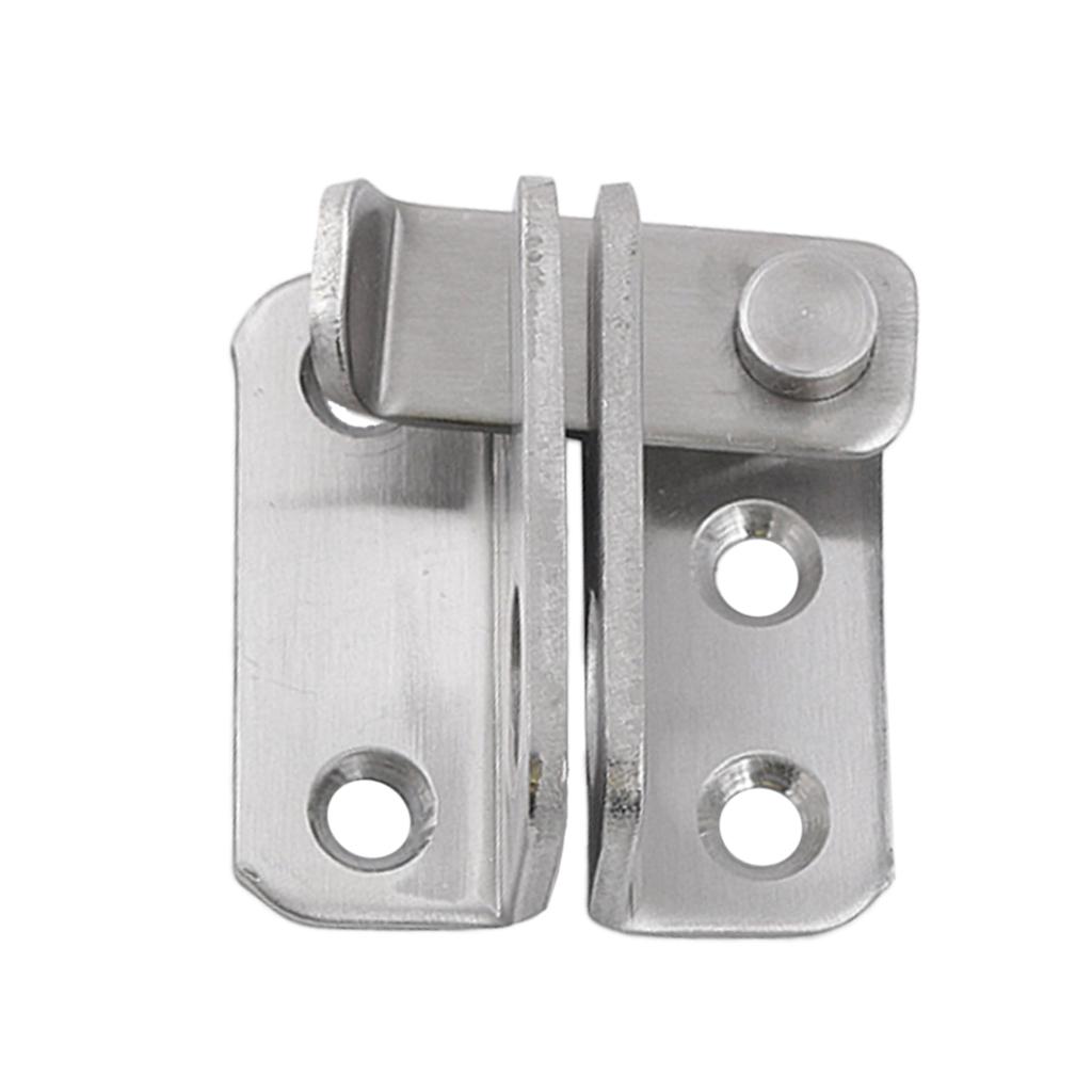 4x Stainless Steel Hasp Cabinet Door Latch Security Lock Hardware Right open