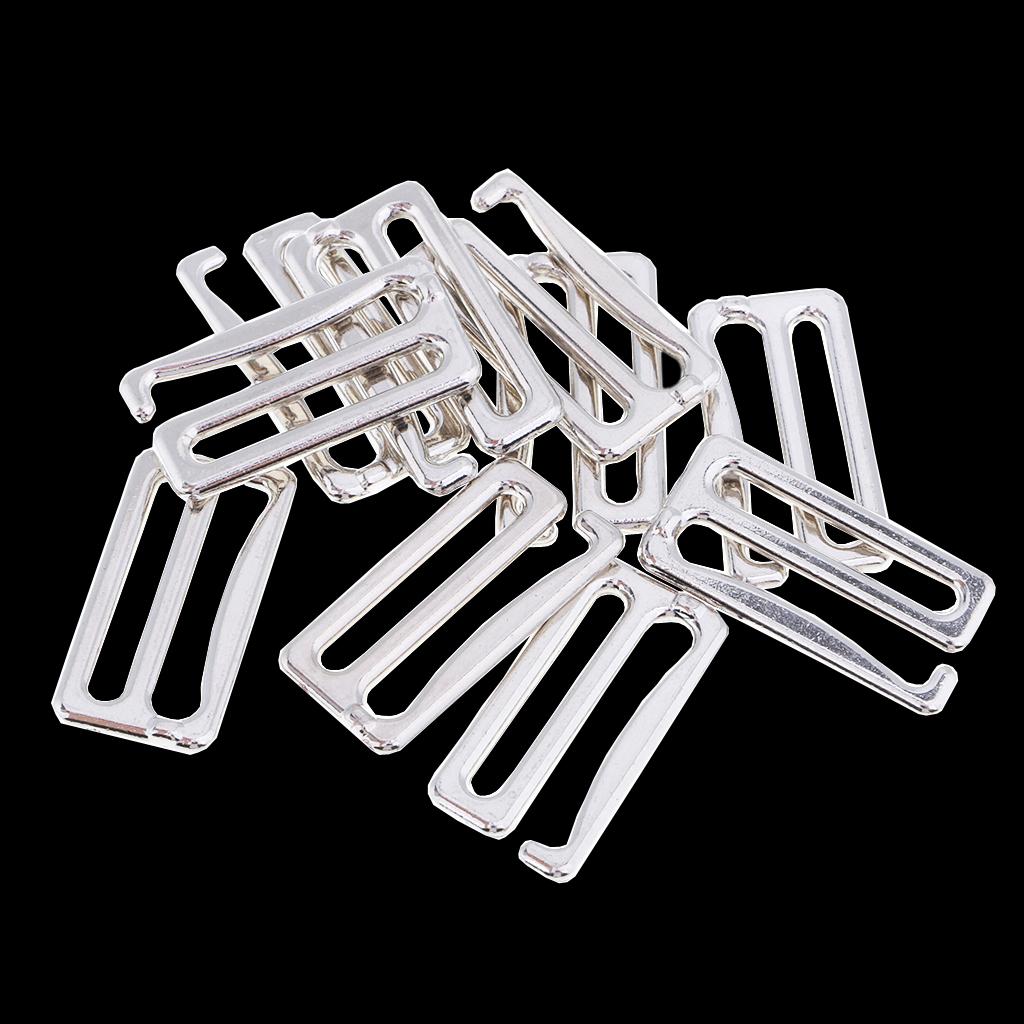 10 Cái Hợp Kim Thay Thế Dây đeo áo Ngực Trượt Móc Hình 9 Bộ đồ Lót điều Chỉnh