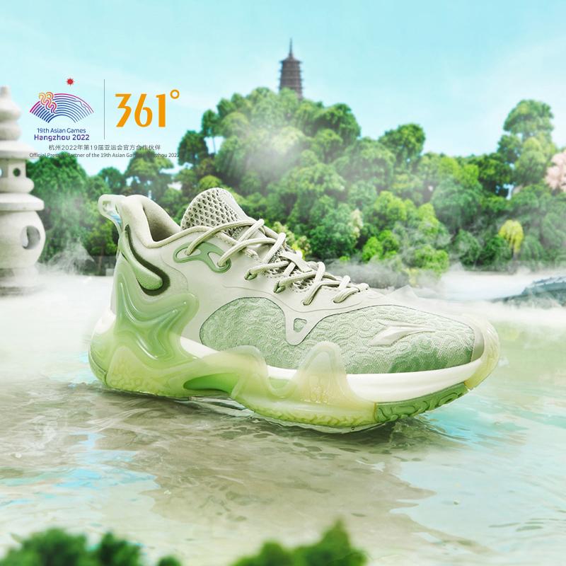 361 Độ LAVA 2.0 Nam Giày Thể Thao Bóng Rổ Sinh Viên Chuyên Nghiệp Giày Chiến Đấu Thực Tế Giày Sneaker Lưới Chống Trượt Nam 672231115 Color: white Shoe Size: 46