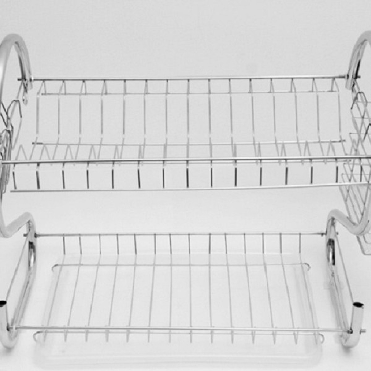 Kệ úp bát đĩa inox 2 tầng