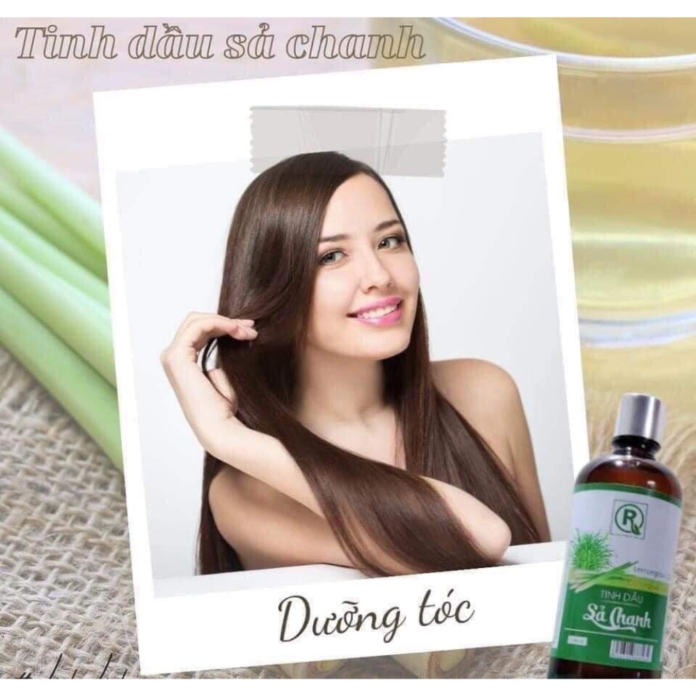 Tinh dầu tràm Huế nguyên chất , Tinh dầu sả chanh nguyên chất 100ml Chính hãng Hồng Tâm