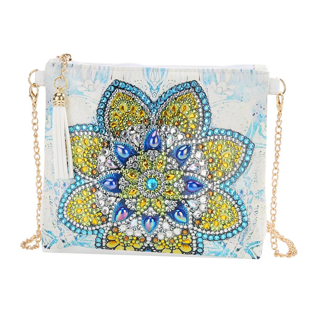 Special Shaped Diamond Painting Zipper Crossbody Bag DIY