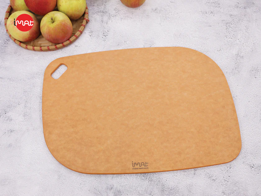 Thớt sạch sợi gỗ tự nhiên iMat, an toàn sức khoẻ, chống trầy xước bề mặt, sử dụng trong máy rửa chén, chịu được nhiệt độ lên tới 170℃.