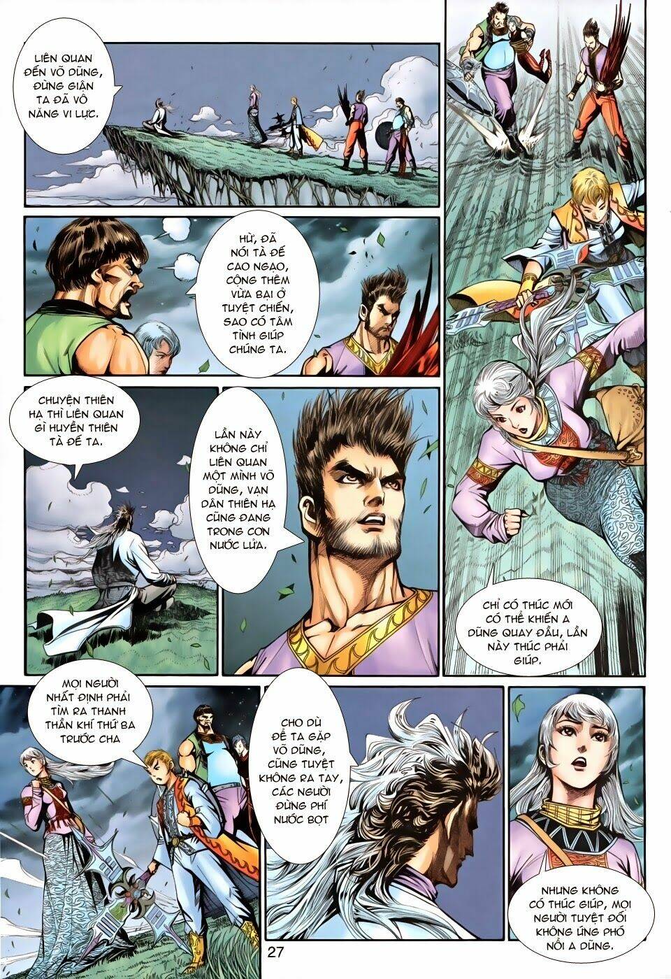 thần binh tiền truyện 1 - đỉnh phong tuyệt chiến chapter 4 27