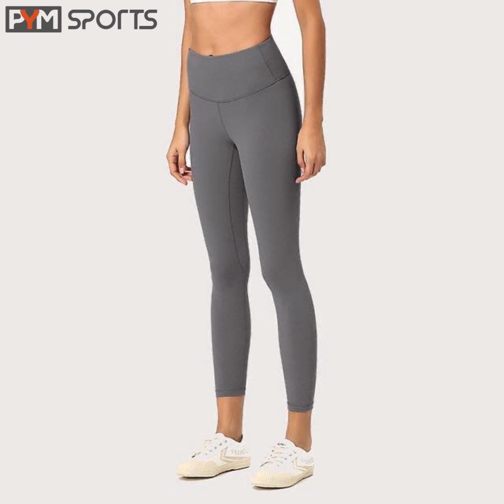 Quần legging dài Lulu - Quần tập Gym, Yoga - PYMSPORT - PYML034 cạp cao, nâng mông