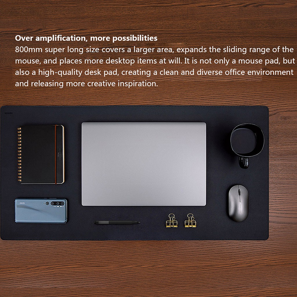 Xiaomi siêu lớn đôi vật liệu chuột pad chuột pad chống thấm nước cao su tự nhiên cảm ứng da