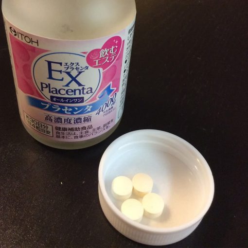 Thực phẩm bảo vệ sức khỏe EX PLACENTA - Cải thiện làn da 120 viên Số 1 Nhật Bản