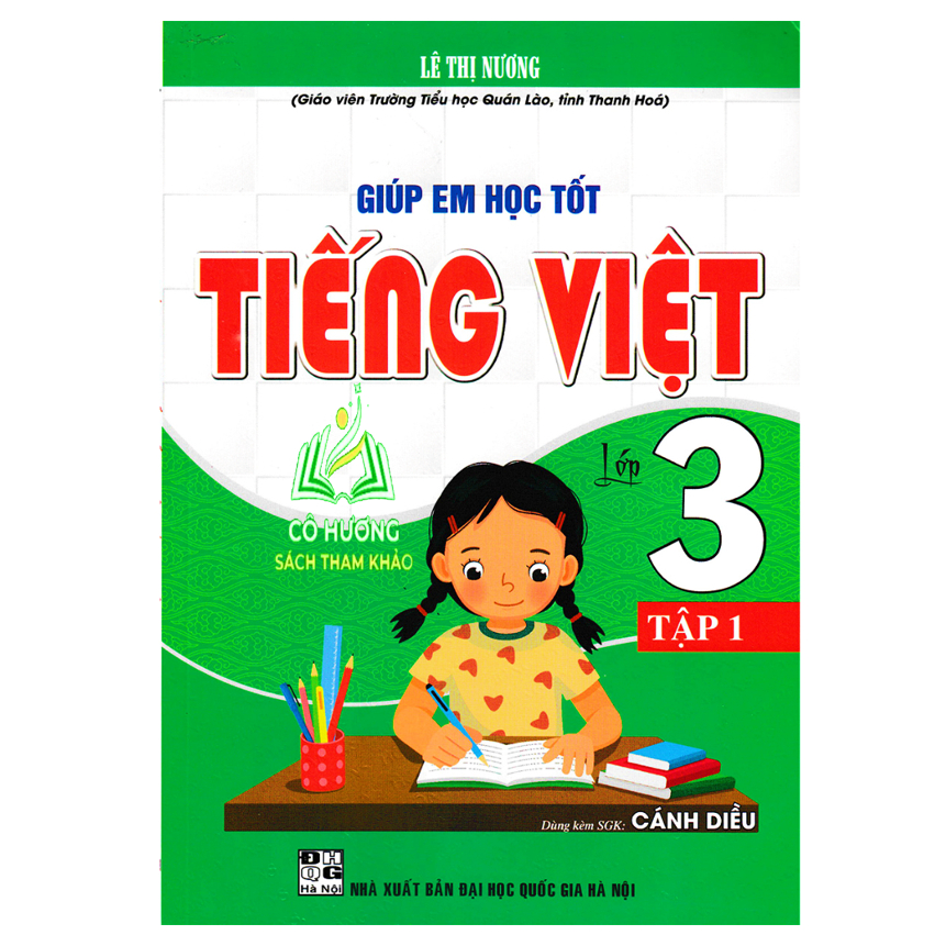 Sách - Giúp Em Học Tốt Tiếng Việt Lớp 3 - Tập 1 (Dùng Kèm SGK Cánh Diều) - HA