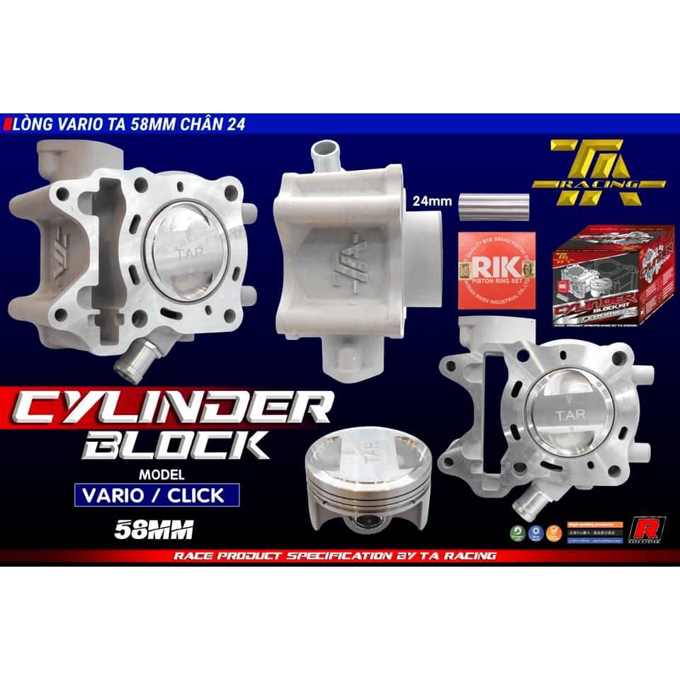 Lòng Kiếng TA Racing Vario, Click, Air Blade, PCX 58mm, 62mm, 65mm