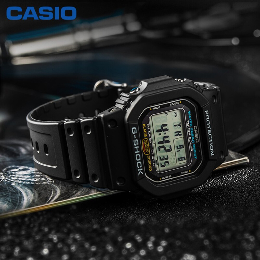 Đồng hồ nam dây nhựa Casio G-Shock chính hãng G-5600UE-1DR (43mm)
