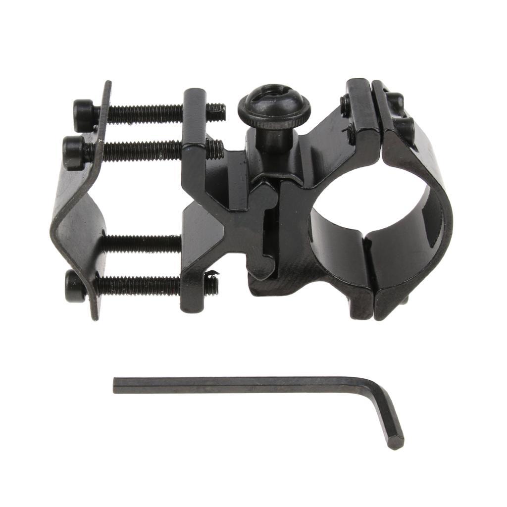 Universal Barrel & 20mm Rail 1" Flashlight Mount for SureFire Fenix