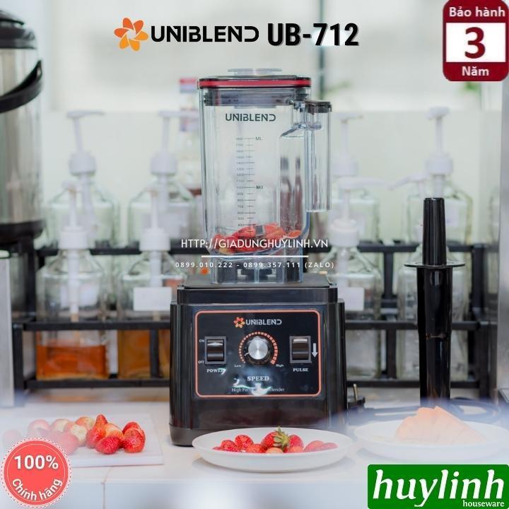 Máy xay sinh tố công nghiệp Uniblend UB-712 - 1680W - 1.8 lít - Hàng chính hãng