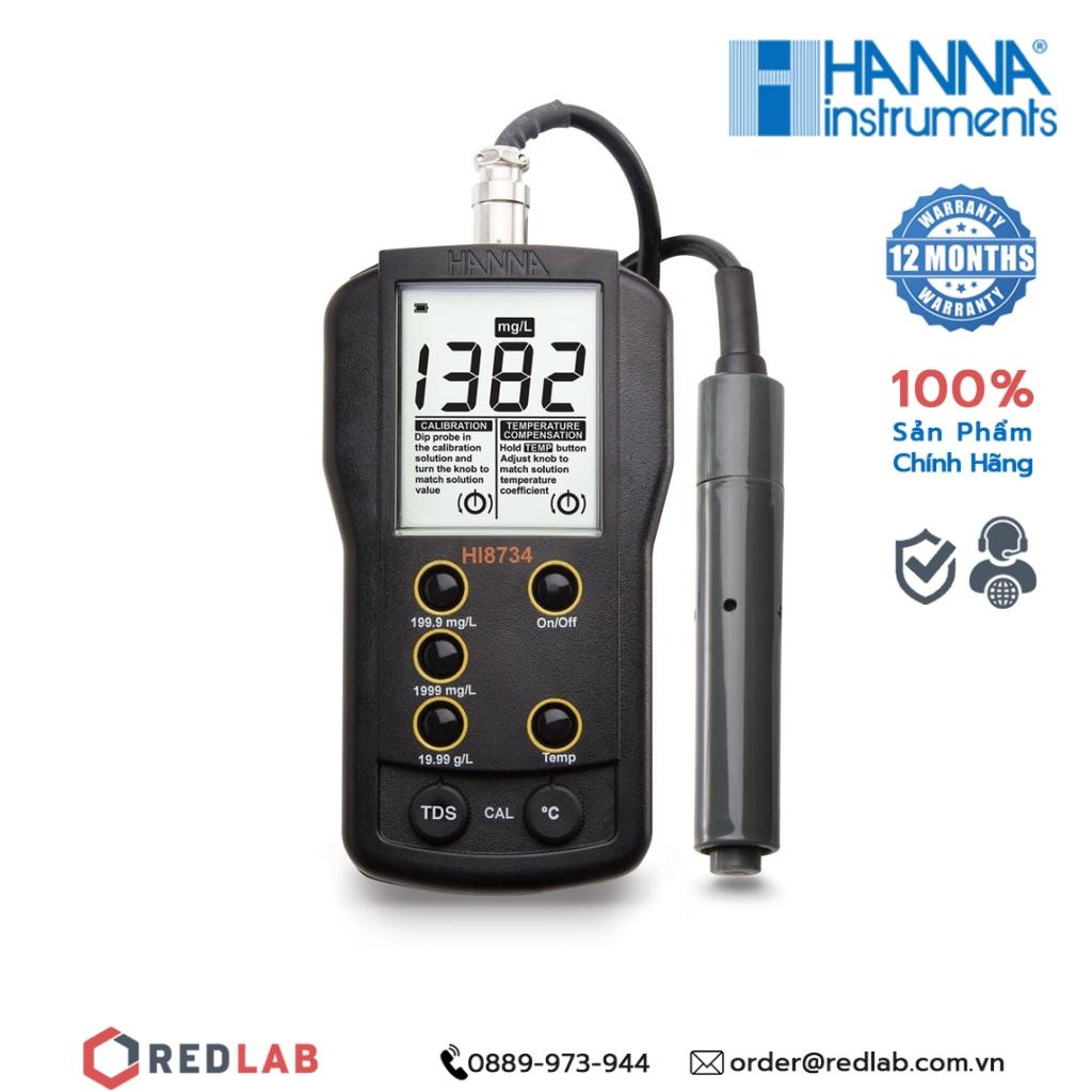 Máy Đo TDS Ba Thang Đo Hanna HI8734