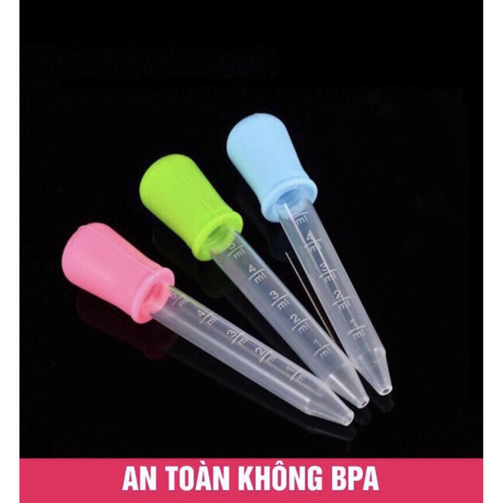 Ống hút sữa, bón thuốc loại 5ml FREE SHIP Ống hút sữa, bón thuốc loại 5ml an toàn cho bé