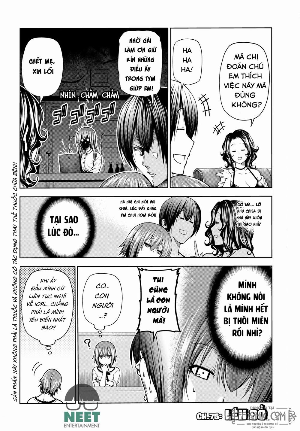 cô gái thích lặn - grand blue chapter 75 2