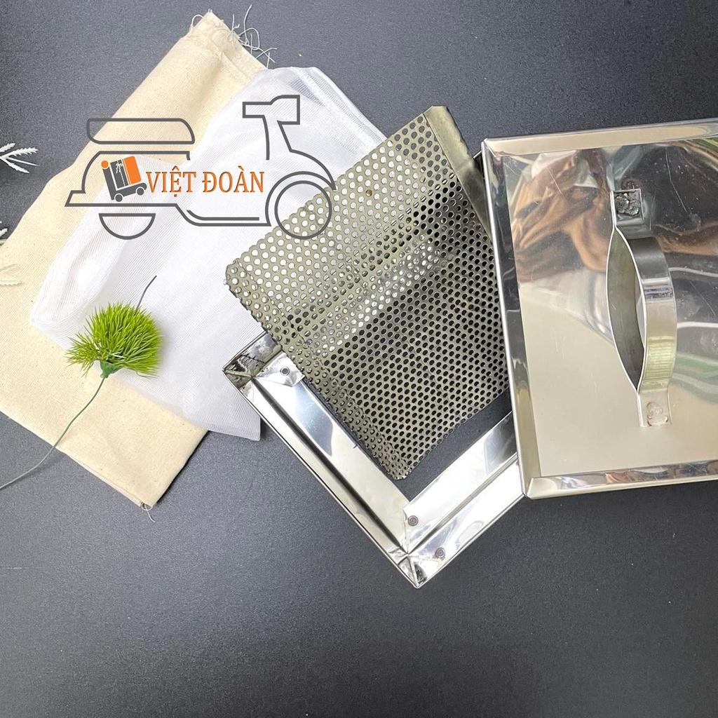 Khuôn làm ĐẬU PHỤ TÀU HỦ - Chất liệu INOX 304 cao câp- SIZE LỚN