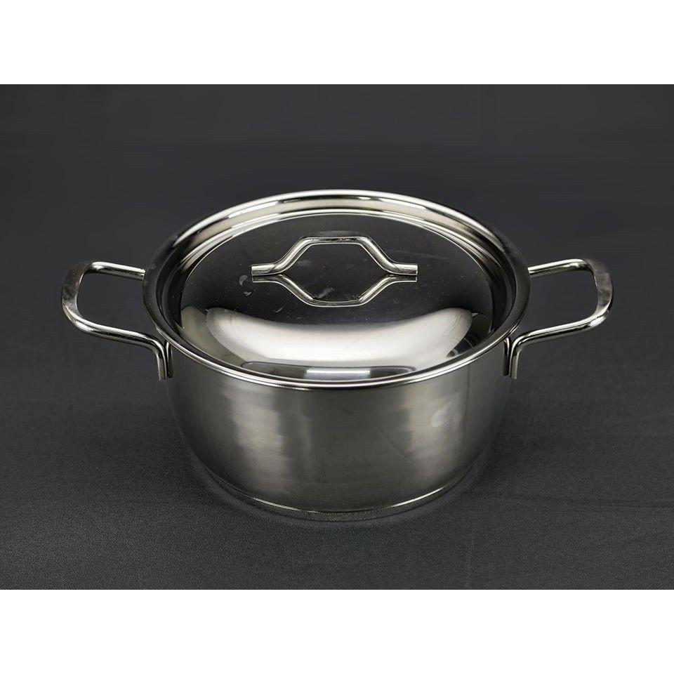 Bộ nồi FIVESTAR 5 chiếc 3 đáy nắp inox