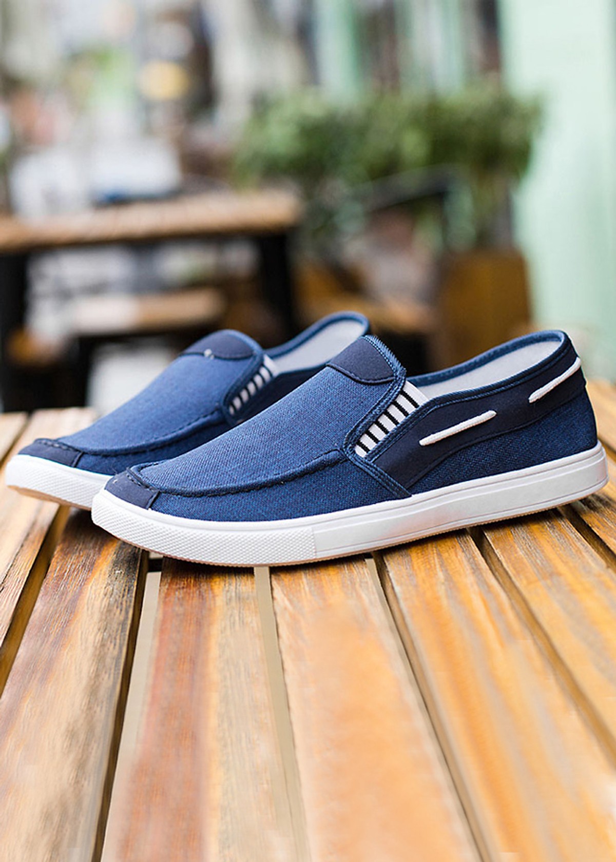 Giày Sneakers TZN Nam Xanh Navy Cao Cấp - TN95