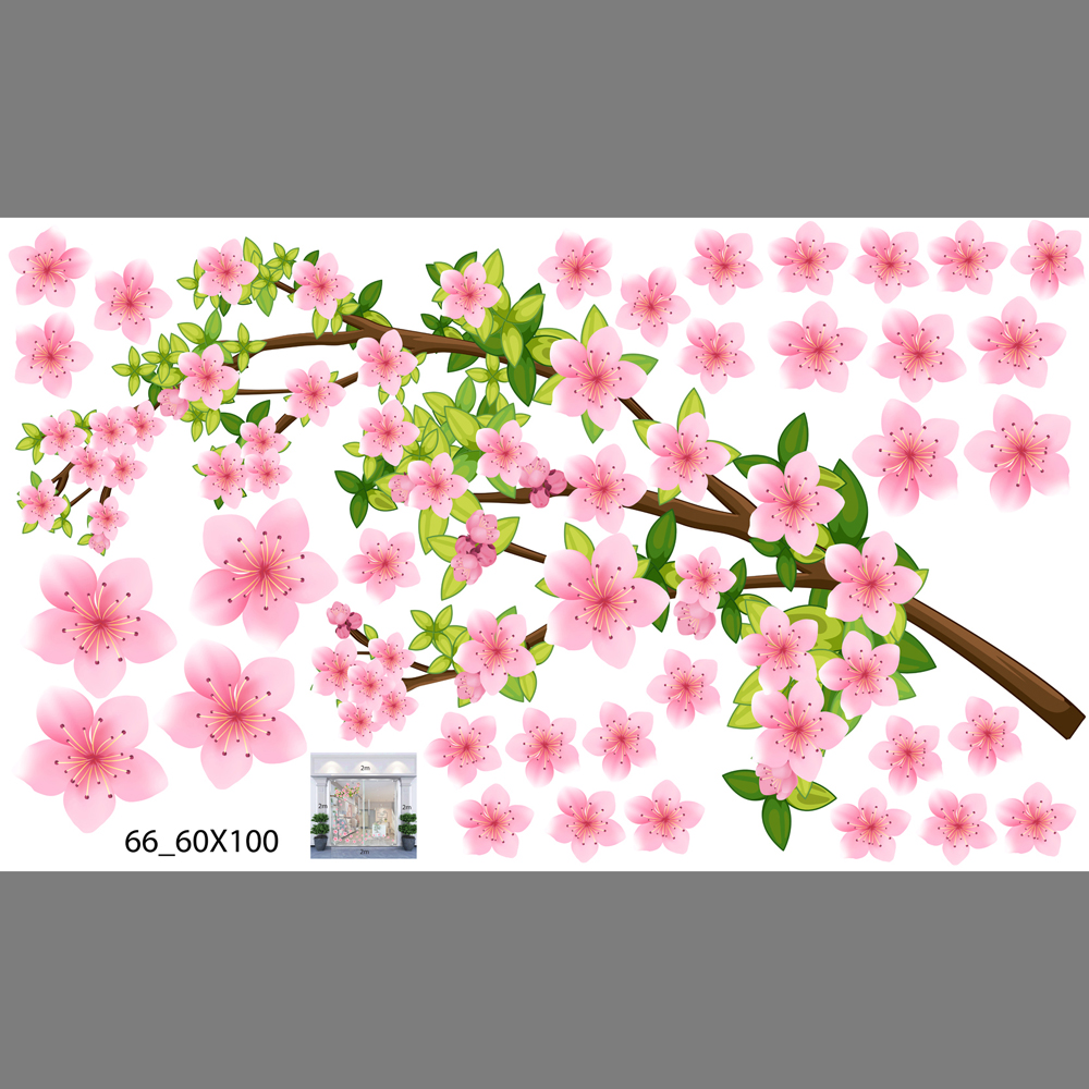 Decal trang trí tết xuân 2020 số 66