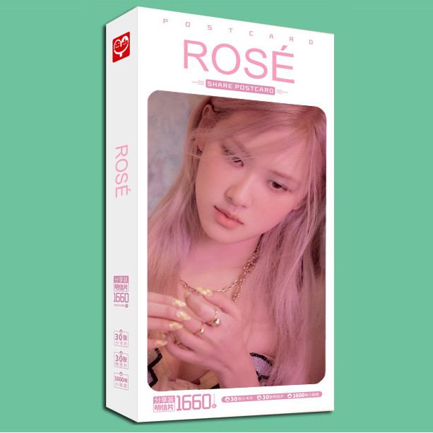 Postcard Rose Blackpink mới