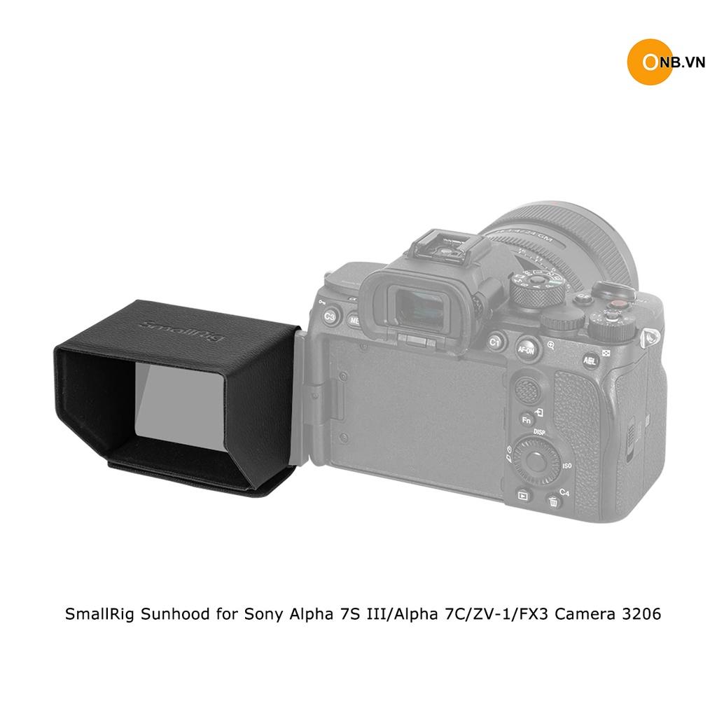 Sunhood - Che nắng màn hình Smallrig dành cho  Sony A7S3/ A7C/ ZV-1/ FX3 code 3206 - Hàng Chính Hãng