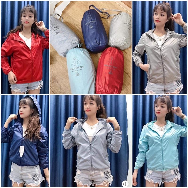 Áo gió xước vnxk có mũ kéo khoá siêu xịn sale sốc