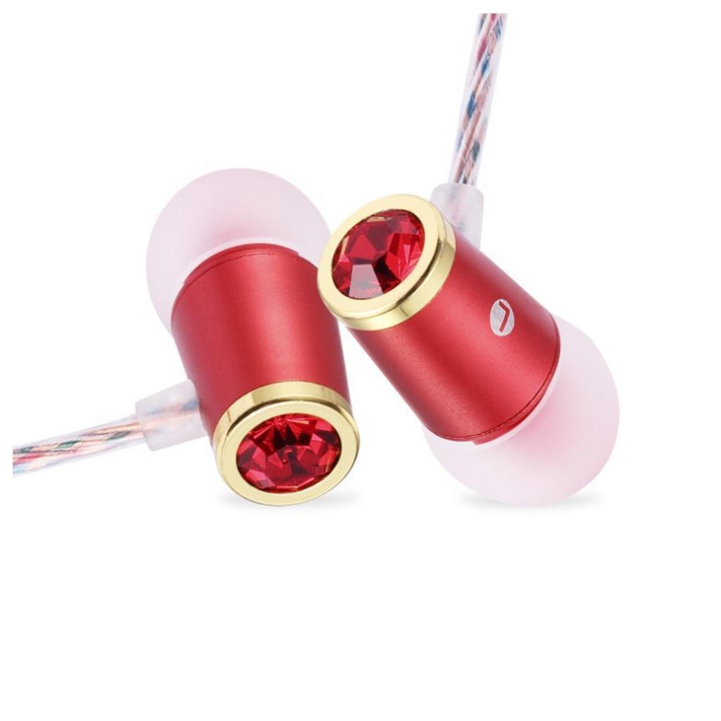 1.2m Wired Earphone In Ear Earbuds Earpiece Metal HiFi Headphones