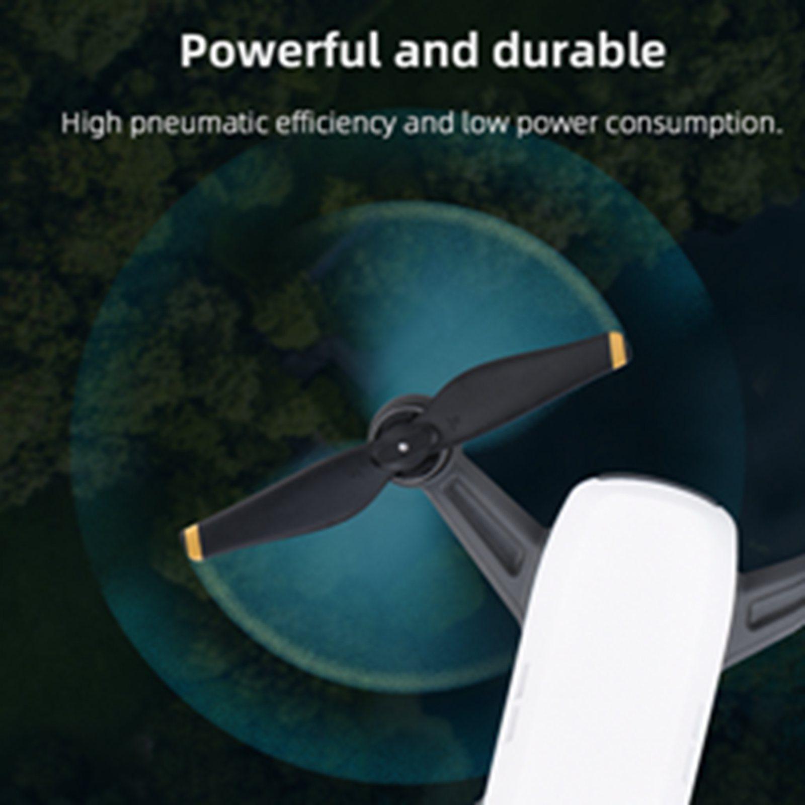 Propellers Parts for  Spark 4732S Drone White Rim 2 Pairs