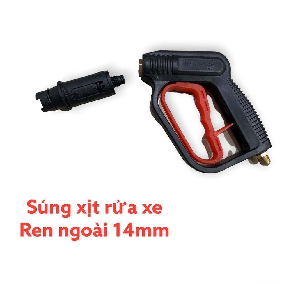 Đầu béc súng xịt rửa xe áp lực,đầu nối ren nhựa dạng ren xoáy,gắn bình tạo bọt tuyết 0.5L DAUSUNG2