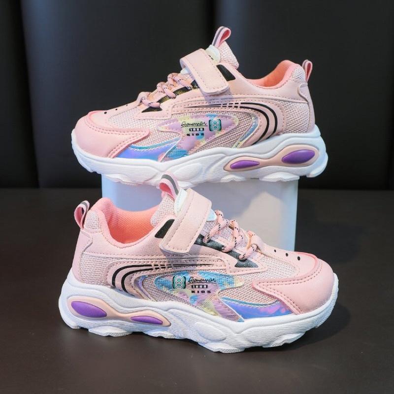 Giày thể thao pha màu siêu nhẹ số 8 cho bé trai, bé gái