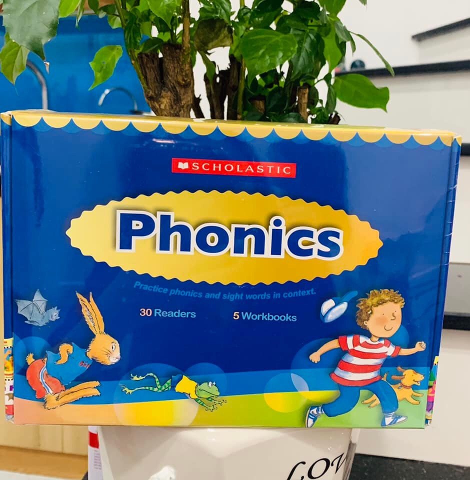 Scholastic Phonics - nhập khẩu-35Q tặng link file nghe mp3