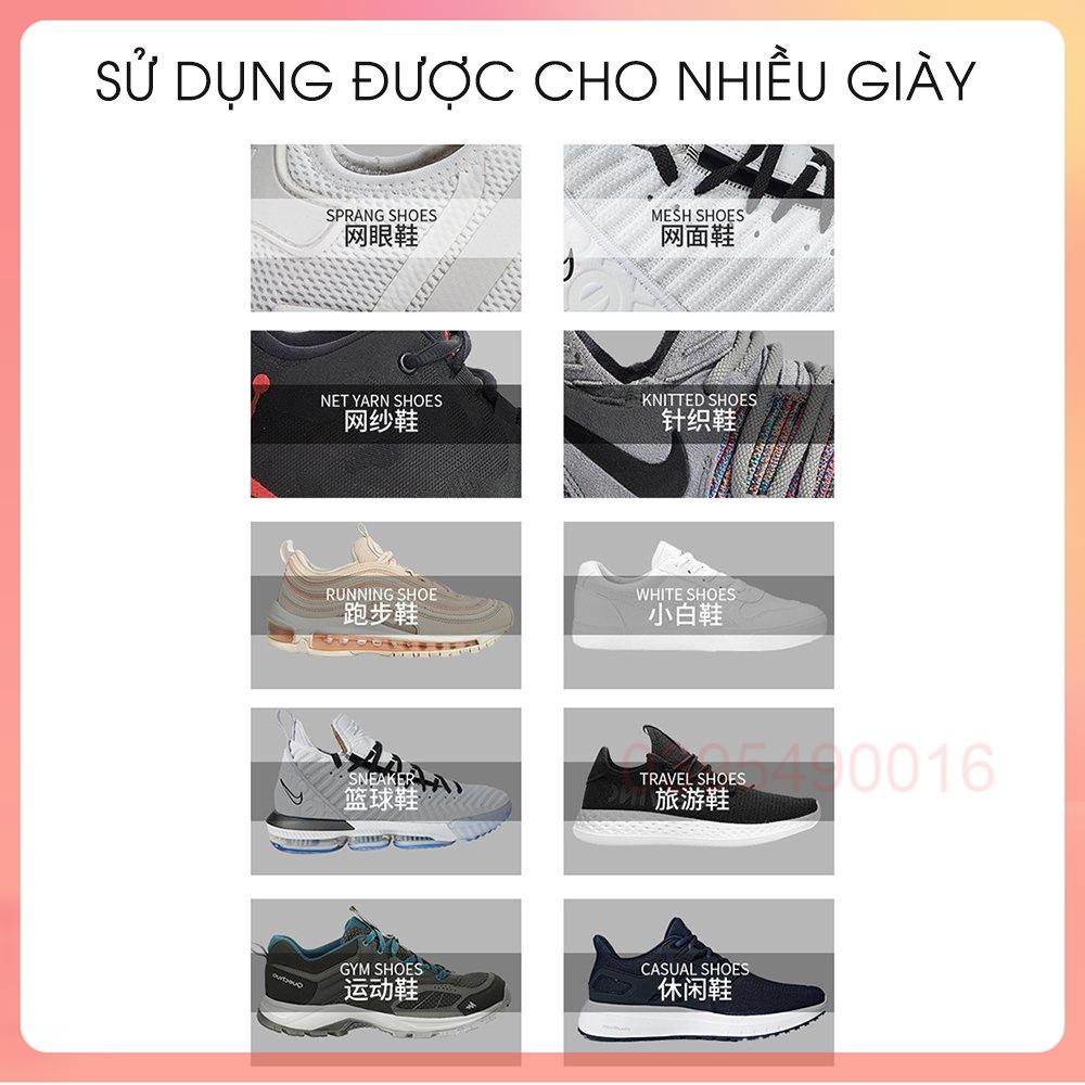 Bộ  4 chi tiết vệ sinh giày dép sneaker bằng công nghệ nano làm sạch các vết bẩn không cần dùng nước mùi thơm tự nhiên