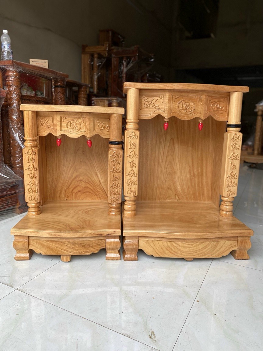 Bàn thờ thần tài ông địa Phúc Lộc Thọ 48 x 68 cm