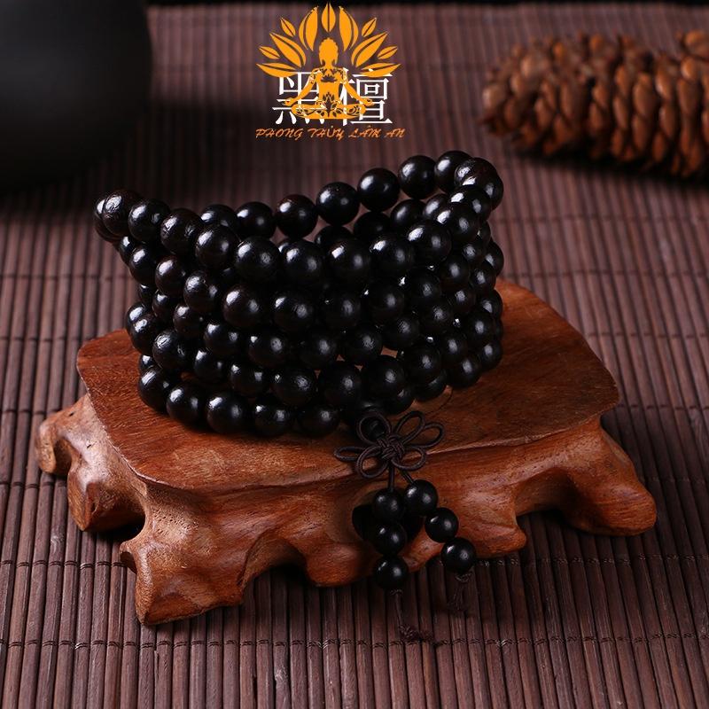 VÒNG TAY TRẦM HƯƠNG M14 CHUỖI 108 HẠT ĐỦ LOẠI MÀU SẮC NAM NỮ ĐỀU SỬ DỤNG ĐƯỢC TẶNG KÈM HỘP GẤM SANG TRỌNG