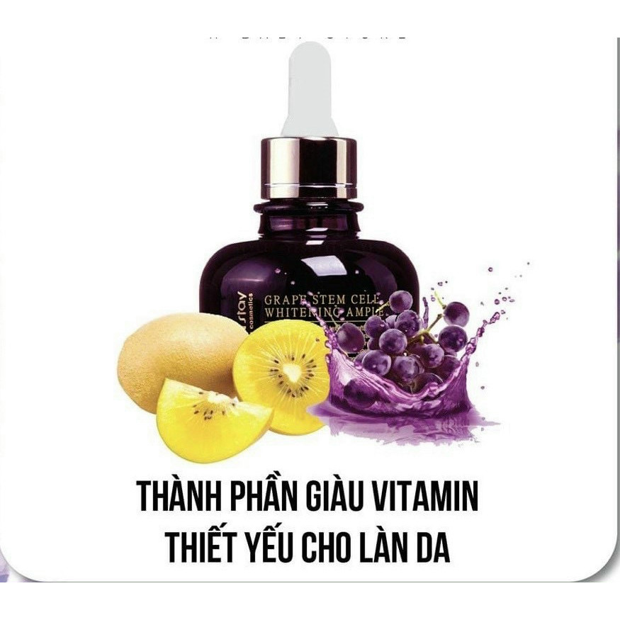 Serum làm trắng da từ tế bài gốc hạt nho FARMSTAY