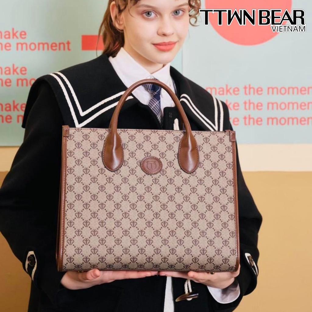 Túi tote da TTWN BEAR TN2820 đeo chéo thời trang công sở