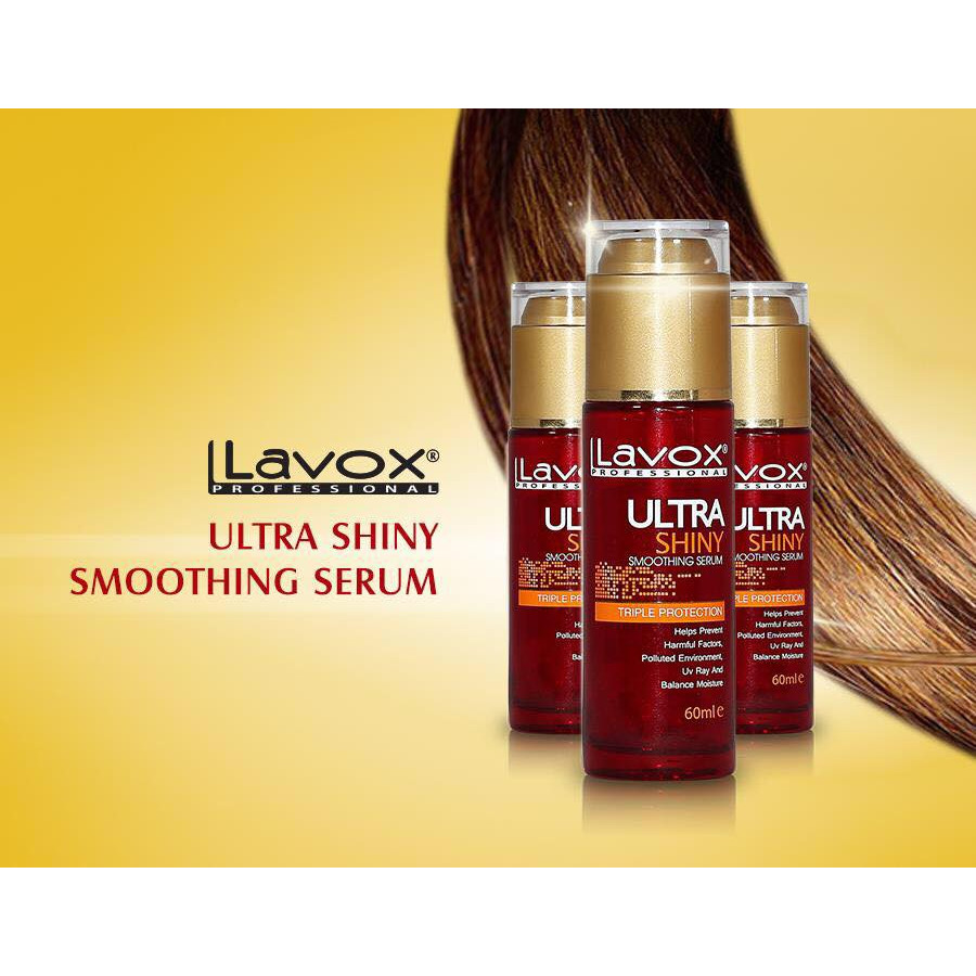 Serum Huyết Thanh Dưỡng Bóng Tóc Lavox 60ML