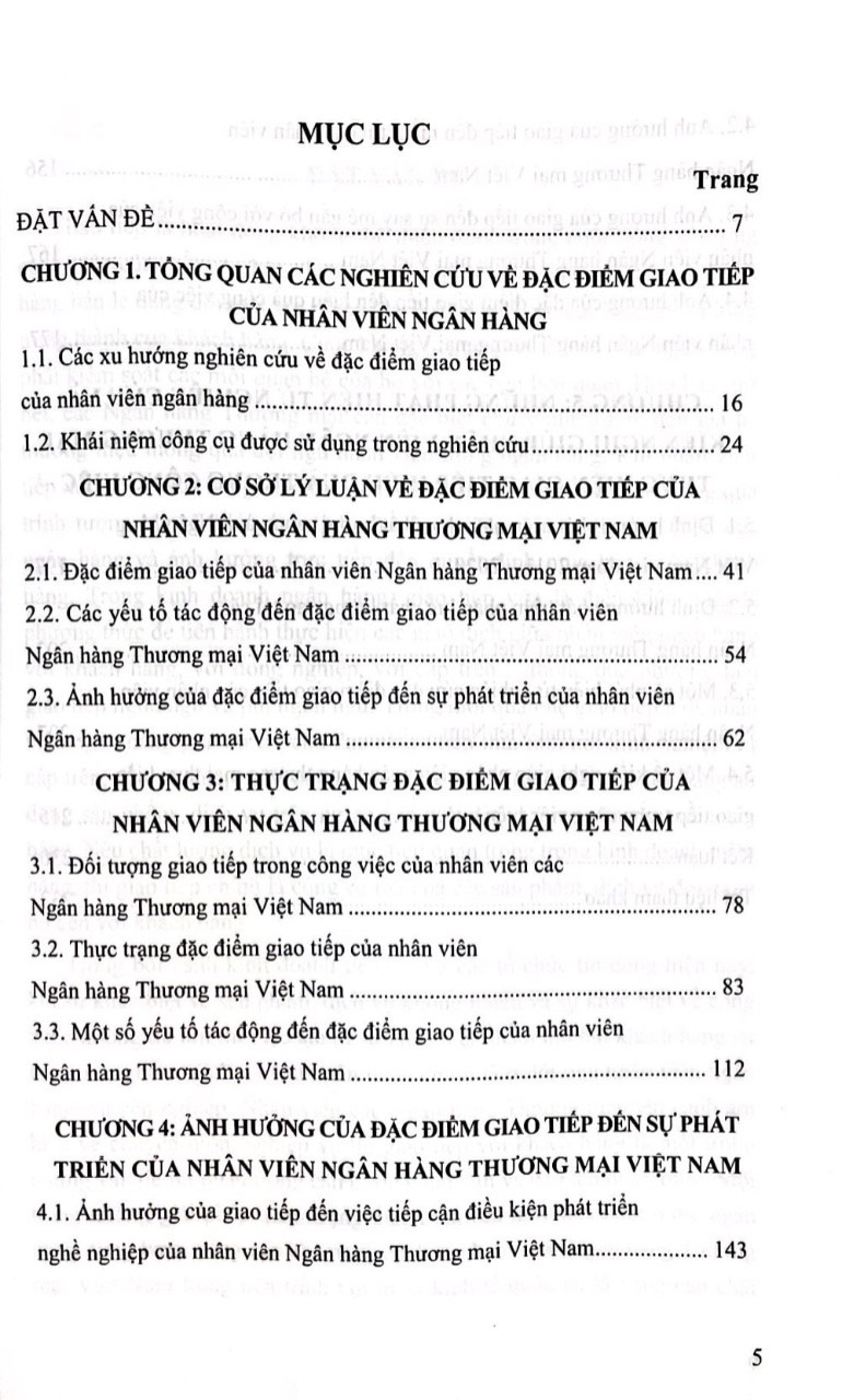 Giao Tiếp Trong Công Việc Của Nhân Viên Ngân Hàng Thương Mại Việt Nam ( Sách Chuyên Khảo)