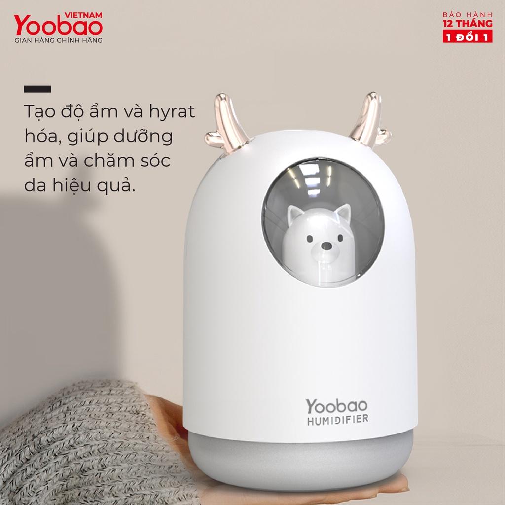 Máy phun sương tạo độ ẩm YOOBAO M106 giúp tạo độ ẩm bảo vệ chống khô da Dung tích 300ml - Hàng nhập khẩu