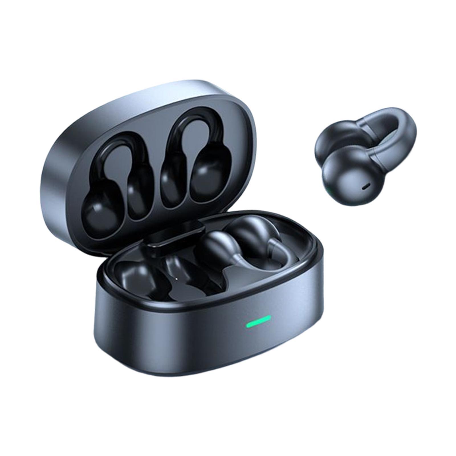 Headphones V5.3 Ear Clip wearing Ergonomic for Computer Gaming Sport