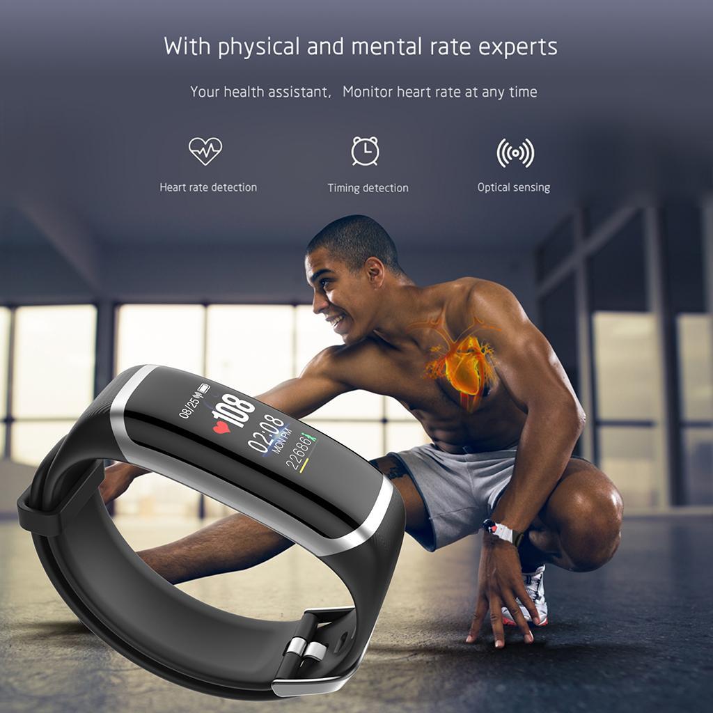 Bluetooth  Smart Watches Wristband Bracelet Band Sport Heart Rate Monitor
