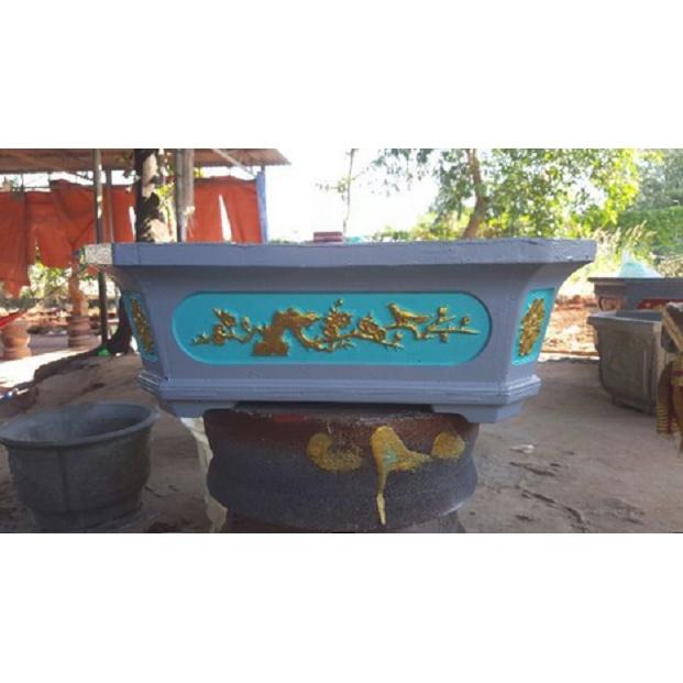 Khuôn đúc chậu chữ nhật vát góc 45