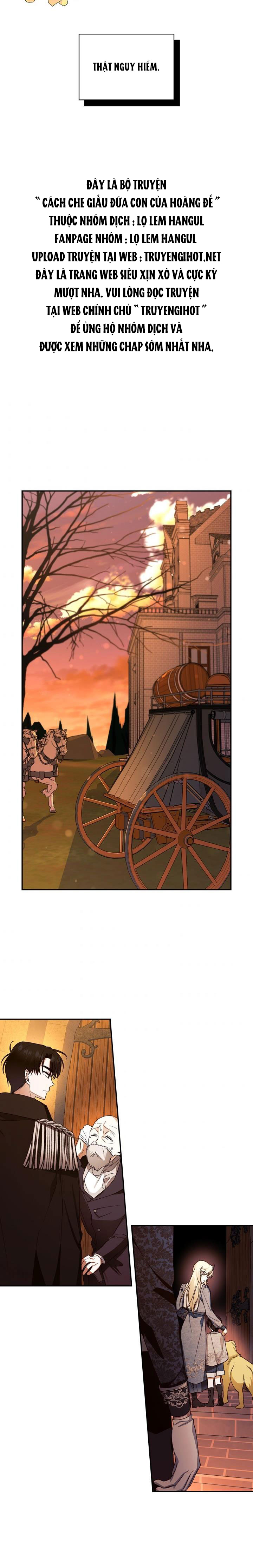 cách che giấu đứa con của hoàng đế chapter 18 20
